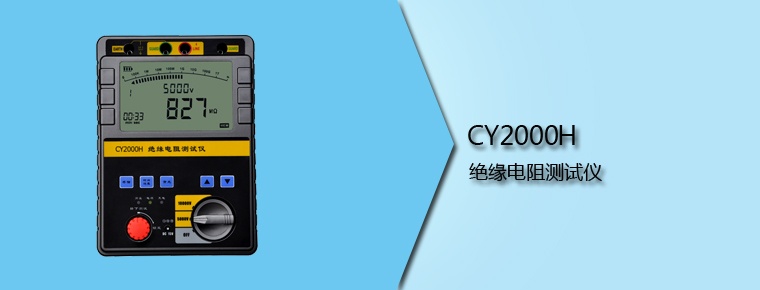 CY2000H 絕緣電阻測(cè)試儀