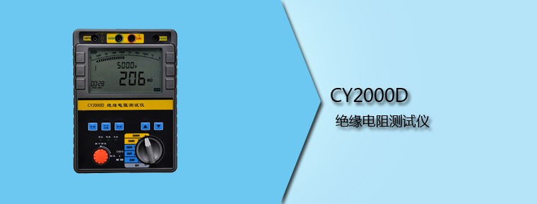 CY2000D 絕緣電阻測(cè)試儀