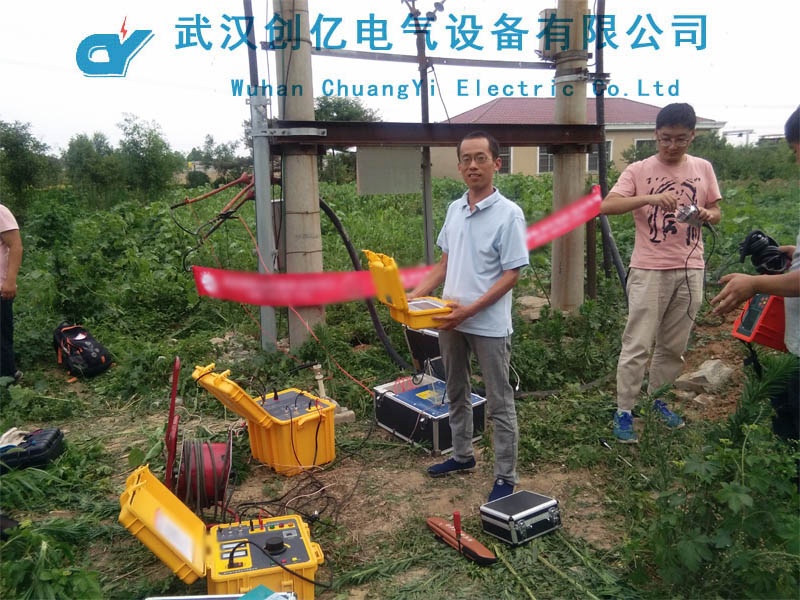 炎炎夏日，我司為孟電集團(tuán)調(diào)試電纜故障測(cè)試系統(tǒng)售后保障